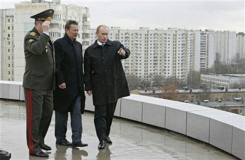 Tổng thống Nga Vladimir Putin thị sát trụ sở Tổng cục tình báo quân sự Liên bang Nga